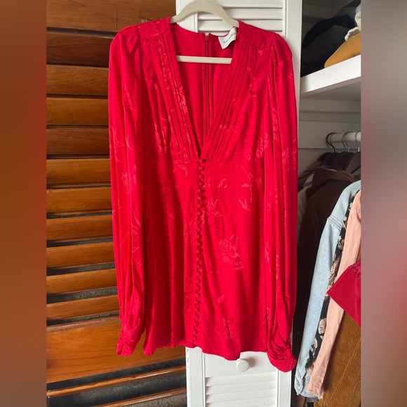 Rat and Boa RED Isabella Dress. NWT. Size Small - Picture 3 of 5